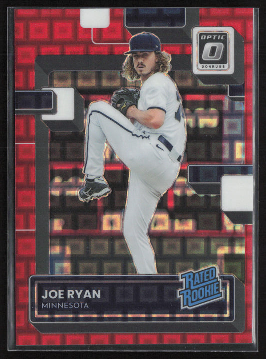 2022 Donruss Optic #54 Joe Ryan Red Dragon Prizm #96 of 99