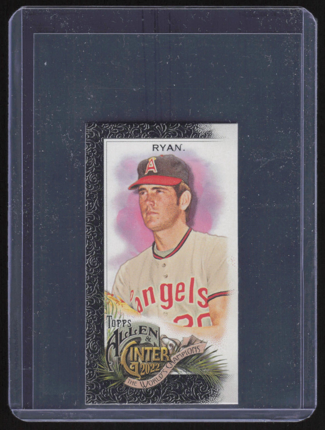 2022 Topps Allen & Ginter #93 Nolan Ryan Mini Black Border
