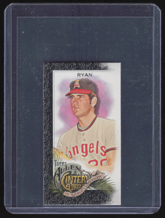 2022 Topps Allen & Ginter #93 Nolan Ryan Mini Black Border