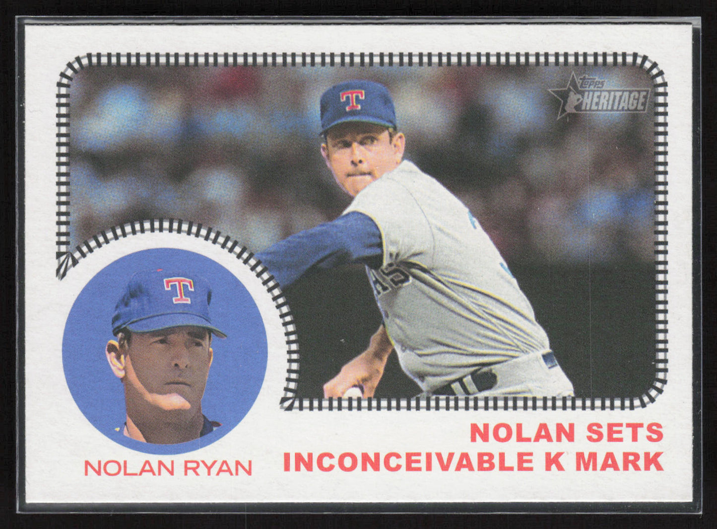 2022 Topps Heritage #AA-9 Nolan Ryan All Aboard!