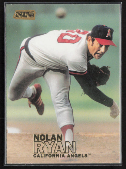 2016 Stadium Club #80 Nolan Ryan Gold Foil