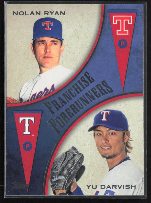 2013 Topps Update #FF-8 Yu Darvish / Nolan Ryan Franchise Forerunners