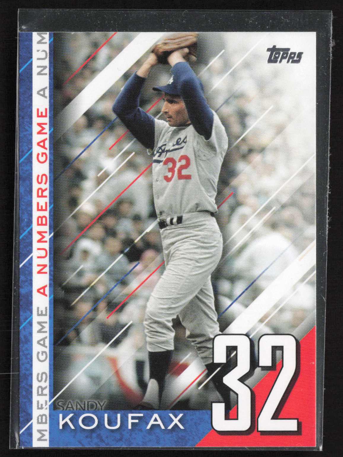 2020 Topps Chrome Update #NGC-20 Sandy Koufax A Numbers Game