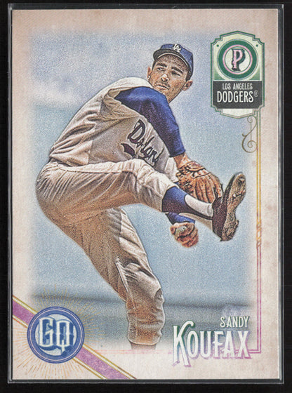 2018 Topps Gypsy Queen #320 Sandy Koufax GQ Logo Swap