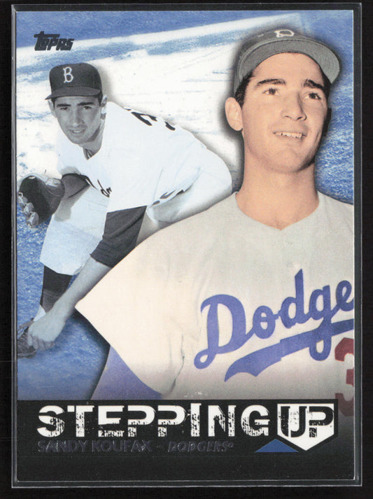 2015 Topps #SU-3 Sandy Koufax Stepping Up