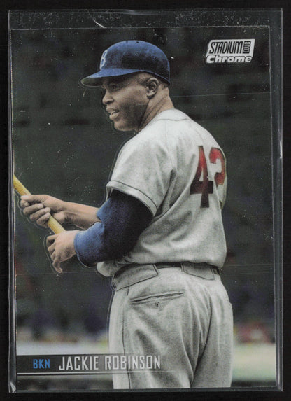 2021 Stadium Club Chrome #184 Jackie Robinson
