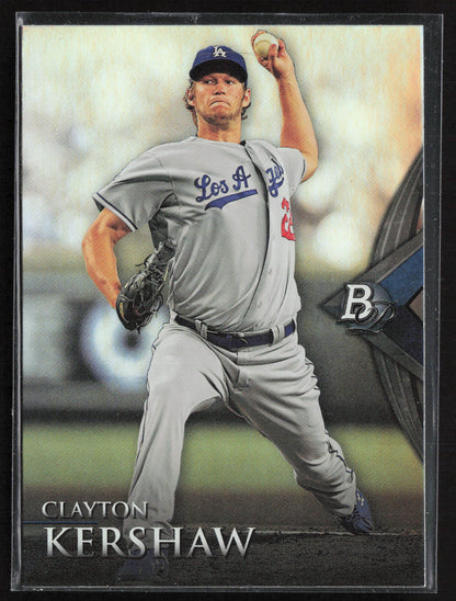 2014 Bowman Platinum #12 Clayton Kershaw