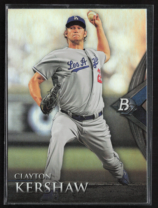 2014 Bowman Platinum #12 Clayton Kershaw