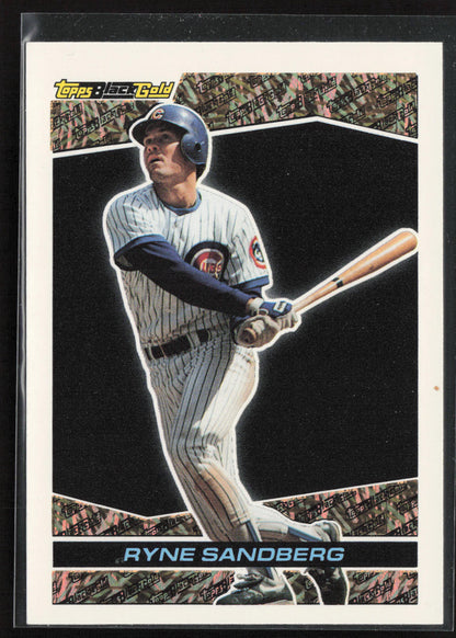 1993 Topps #17 Ryne Sandberg Black Gold