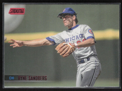 2021 Stadium Club #114 Ryne Sandberg Red Foil