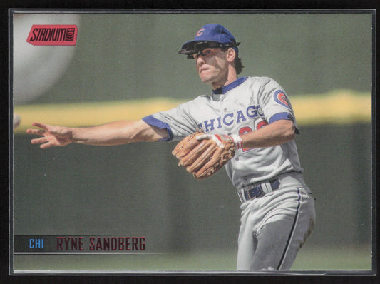 2021 Stadium Club #114 Ryne Sandberg Red Foil