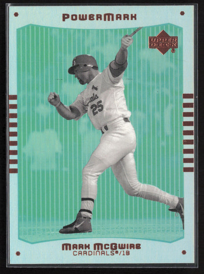 2000 Upper Deck #Mc10 Mark McGwire Power Mark