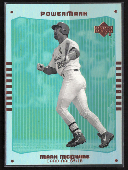 2000 Upper Deck #Mc9 Mark McGwire Power Mark