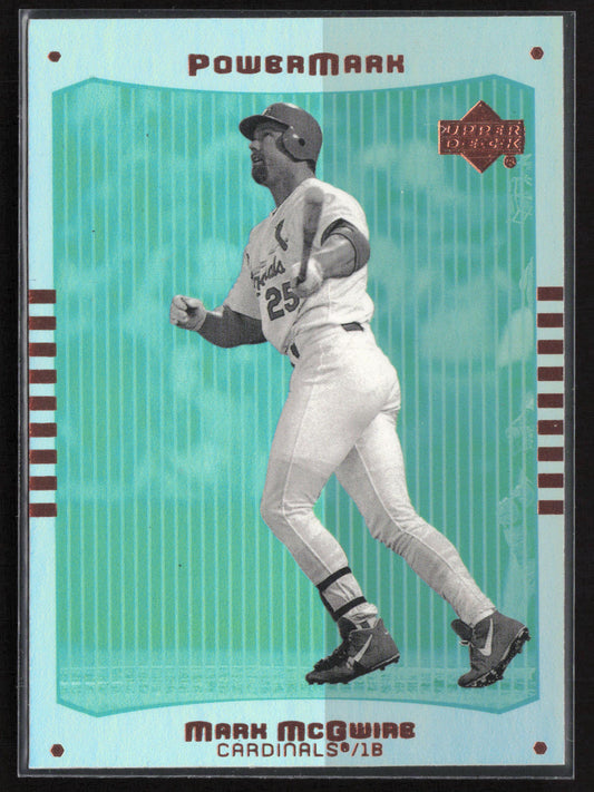2000 Upper Deck #Mc9 Mark McGwire Power Mark