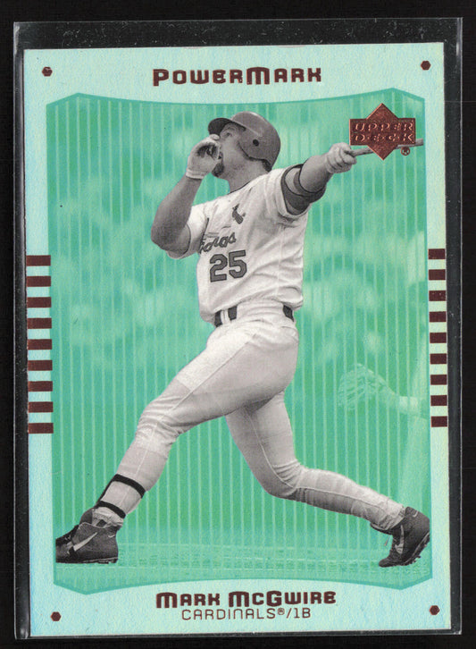 2000 Upper Deck #Mc8 Mark McGwire Power Mark