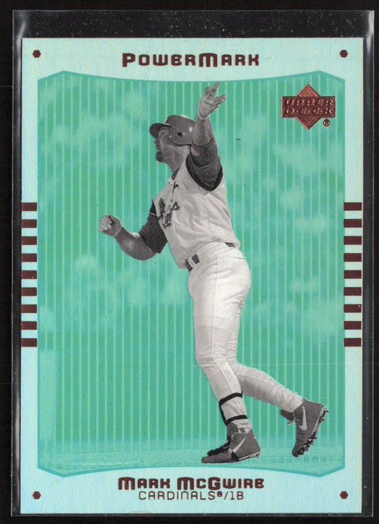 2000 Upper Deck #Mc4 Mark McGwire Power Mark