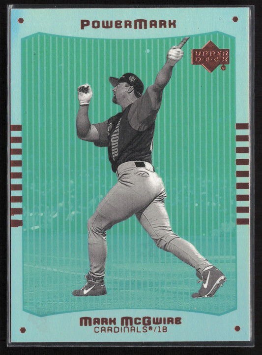 2000 Upper Deck #Mc1 Mark McGwire Power Mark