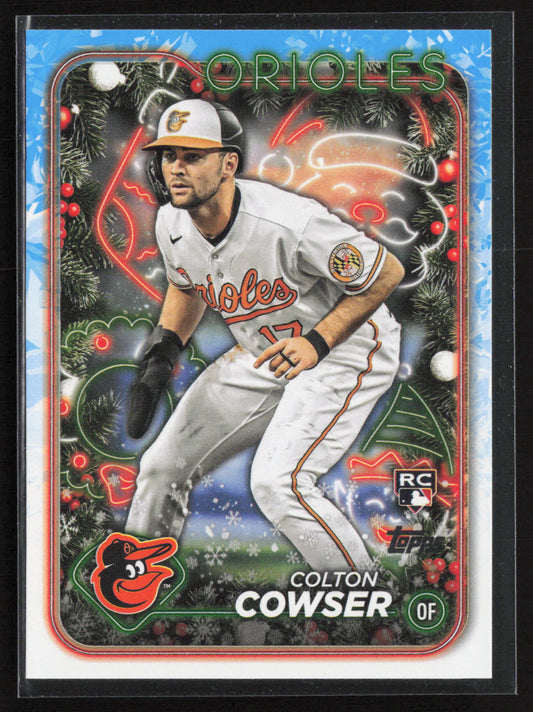 2024 Topps Holiday #H170 Colton Cowser