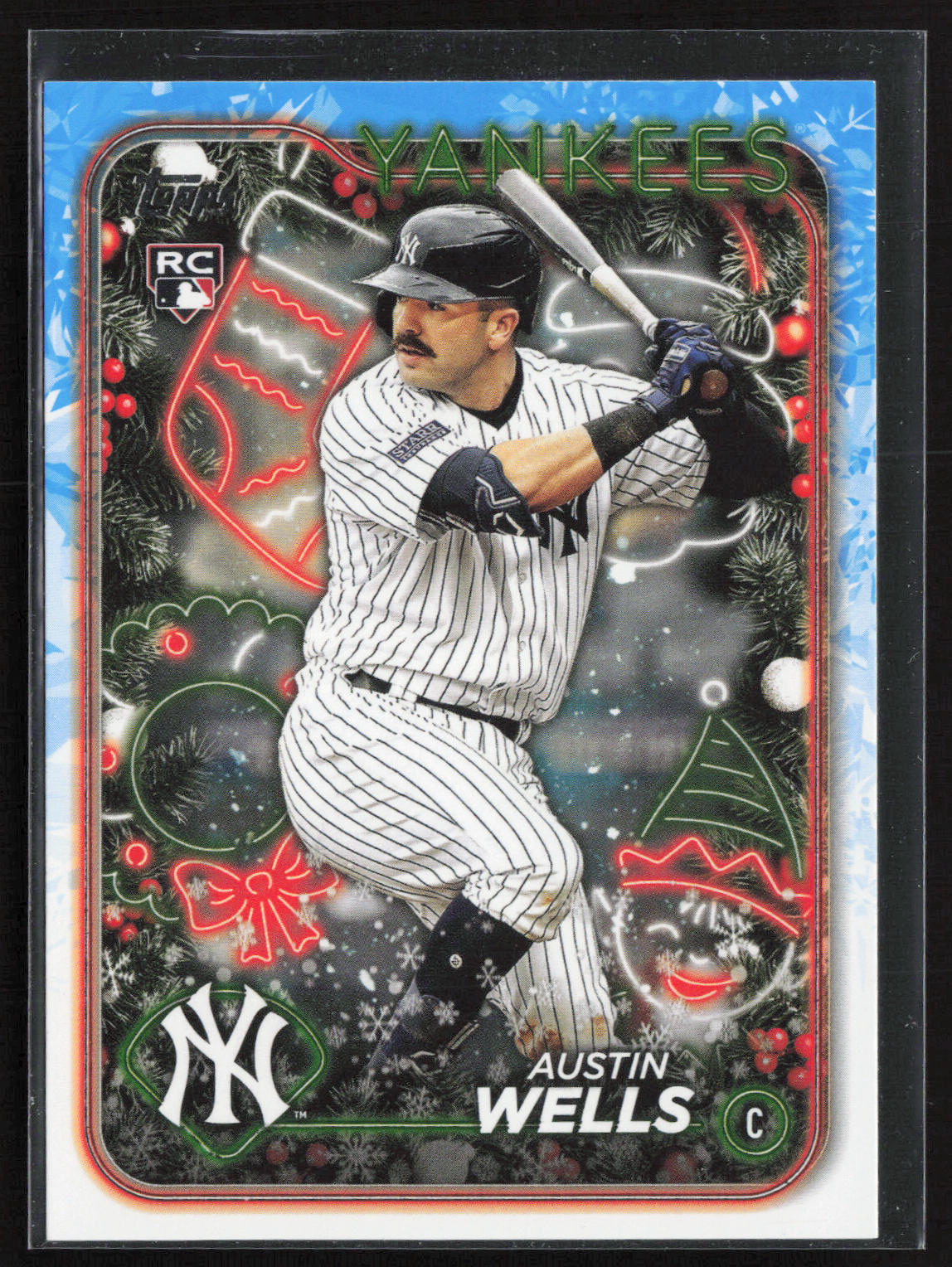 2024 Topps Holiday #H2 Austin Wells