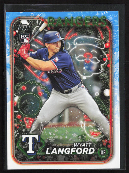 2024 Topps Holiday #H113 Wyatt Langford
