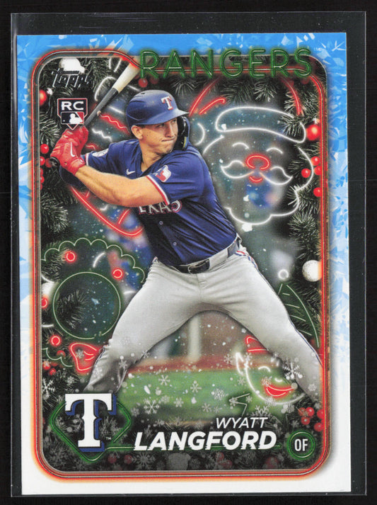 2024 Topps Holiday #H113 Wyatt Langford