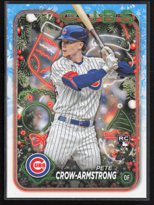 2024 Topps Holiday #H136 Pete Crow-Armstrong