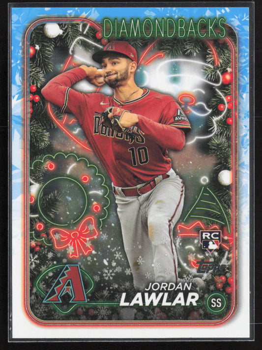 2024 Topps Holiday #H166 Jordan Lawlar