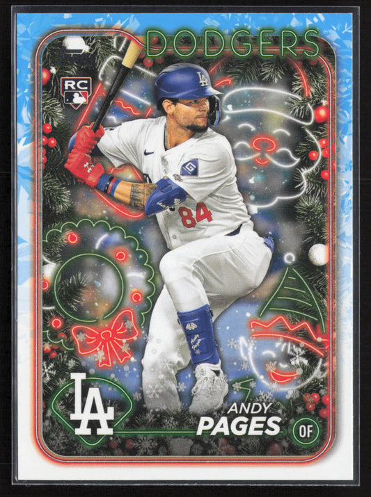 2024 Topps Holiday #H103 Andy Pages