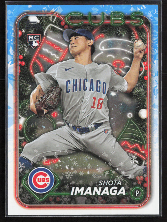 2024 Topps Holiday #H84 Shota Imanaga