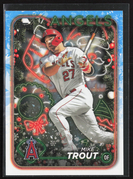2024 Topps Holiday #H27 Mike Trout