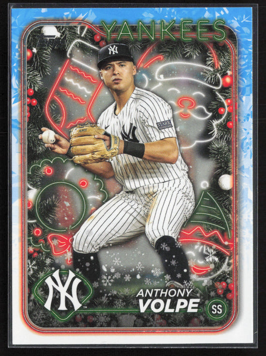 2024 Topps Holiday #H24 Anthony Volpe