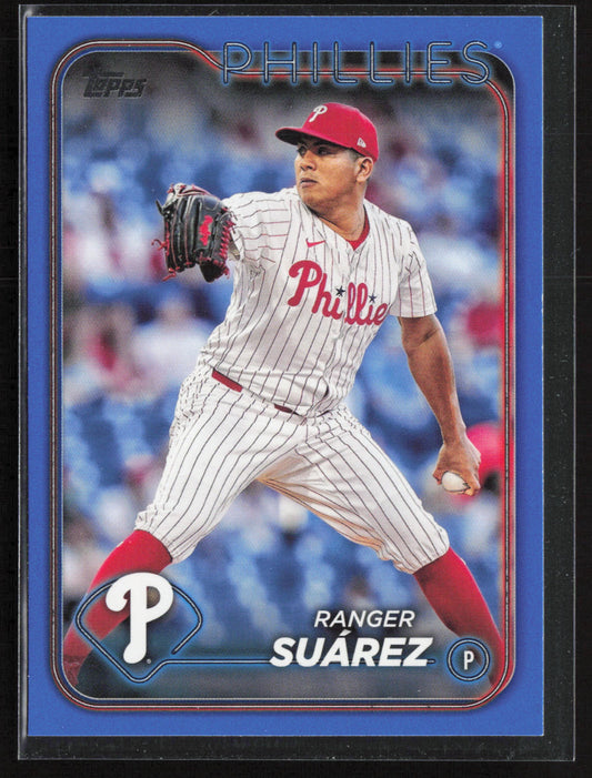 2024 Topps Update #ASG-30 Ranger Suárez 2024 All-Star Game Blue