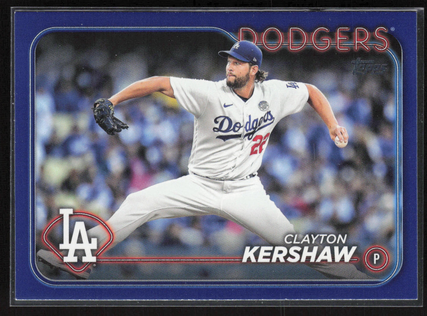 2024 Topps Holiday #H92 Clayton Kershaw