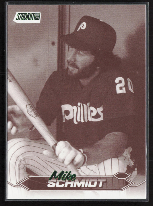 2024 Stadium Club #260 Mike Schmidt Sepia
