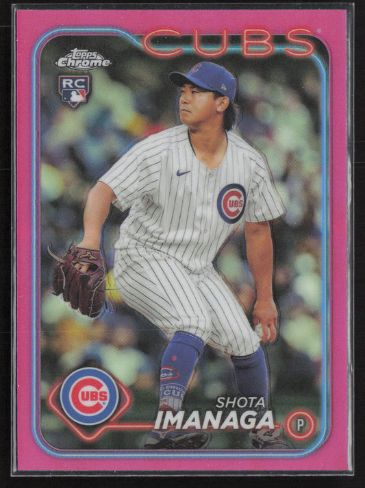 2024 Topps Chrome #121 Shota Imanaga Pink Refractors