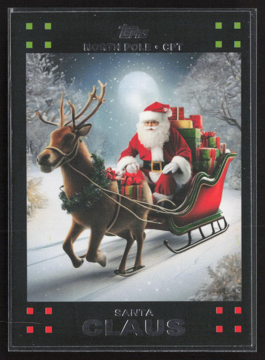 2024 Topps Holiday #TSA-07 Santa Claus The Santa Archives