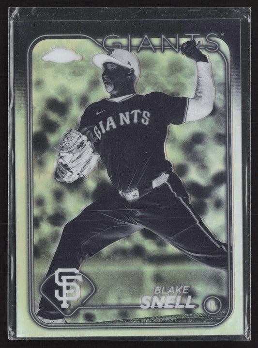 2024 Topps Chrome #218 Blake Snell Negative Refractors