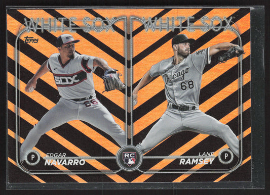 2024 Topps Update #US128 Lane Ramsey / Edgar Navarro RCOM Holiday