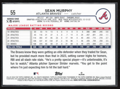 2024 Topps #55 Sean Murphy Holiday Eggs