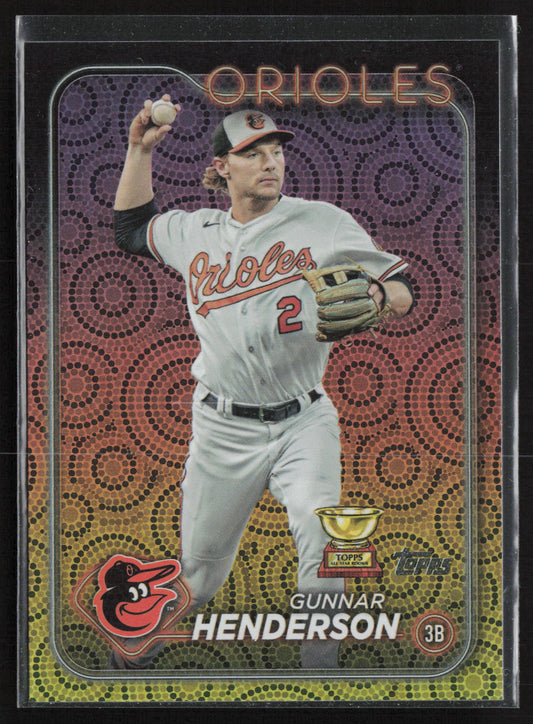 2024 Topps #450 Gunnar Henderson Holiday