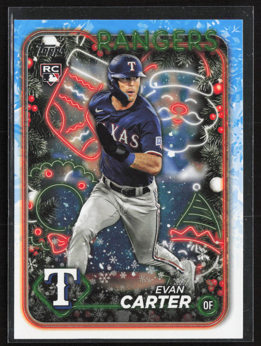 2024 Topps Holiday #H141 Evan Carter