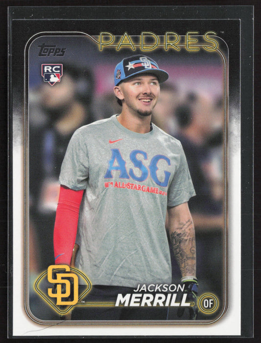 2024 Topps Chrome Update #ASGC-49 Jackson Merrill 2024 All Star Game Chrome