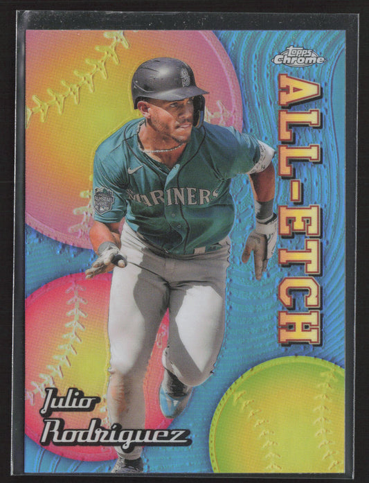 2024 Topps Chrome #CAE-7 Julio Rodriguez Chrome All-Etch