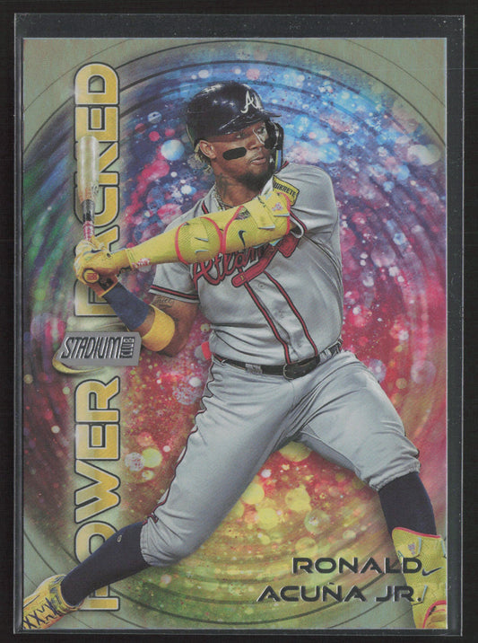 2024 Stadium Club #PP-6 Ronald Acuña Jr. Power Packed