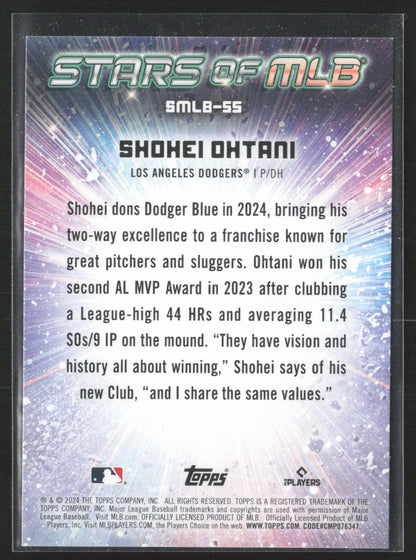 2024 Topps #SMLB-55 Shohei Ohtani Stars of MLB