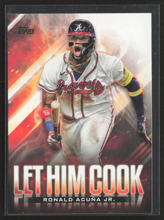 2024 Topps Update #LHC-4 Ronald Acuña Jr. Let Him Cook