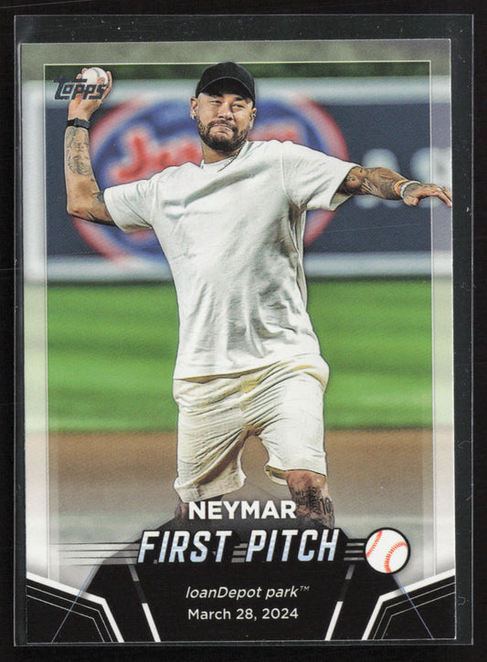 2024 Topps Update #FP-7 Neymar First Pitch