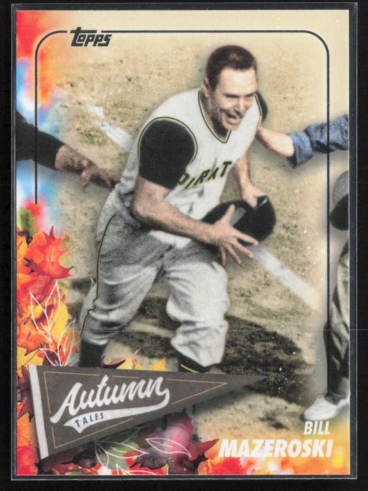 2024 Topps Update #AT-17 Bill Mazeroski Autumn Tales