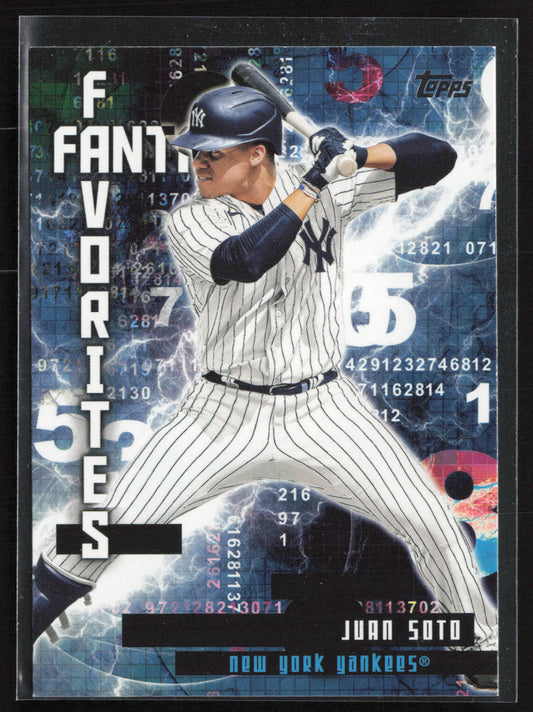 2024 Topps #FF-19 Juan Soto Fantasy Favorites