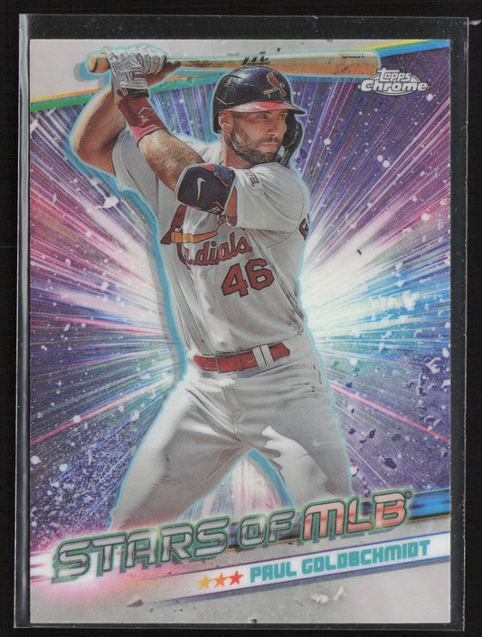 2024 Topps #CSMLB-1 Paul Goldschmidt Stars of MLB Chrome
